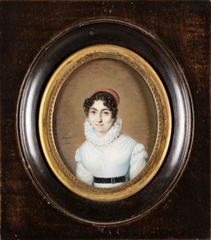 Chapon Hippolyte - ☼ Portrait of a gentlewoman
