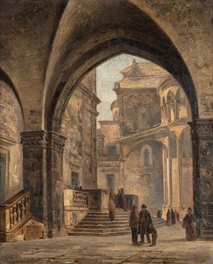 Donadoni Stefano - Bergamo, Piazza del Duomo