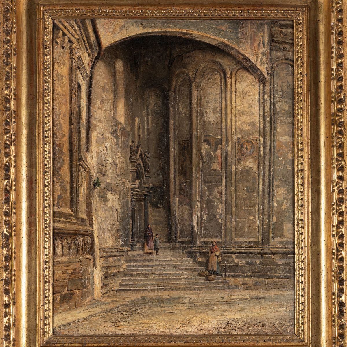Stefano Donadoni - Scalinata del Duomo di Bergamo