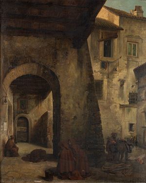 Coghetti Cesare - In the convent