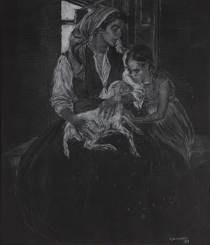 Siccardi Giuseppe - Motherly love