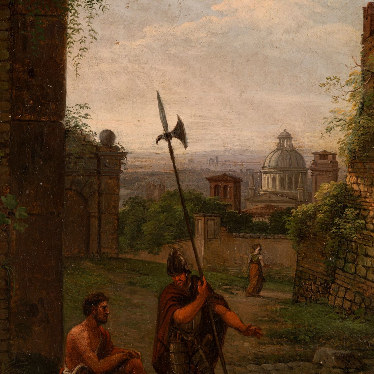 Scuola Lombarda, Secolo XIX - Scena Romana