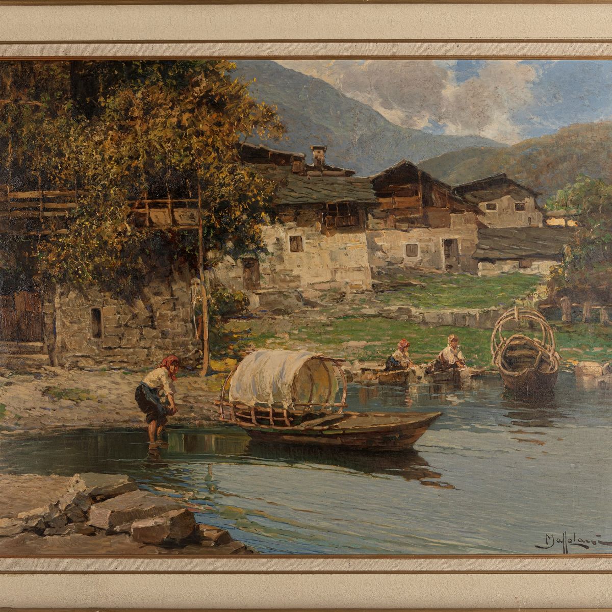 Bruto Mazzolani - Lago di Como, Corenno