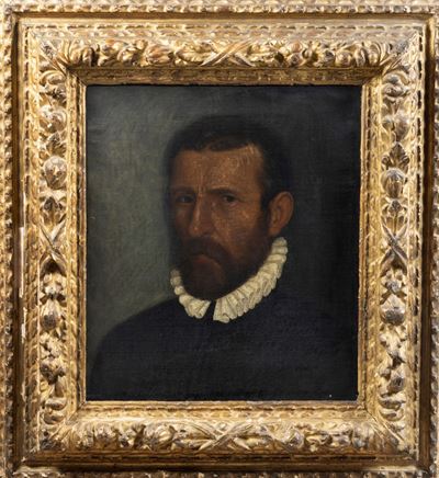 Ritratto Virile a Mezzobusto con Gorgiera