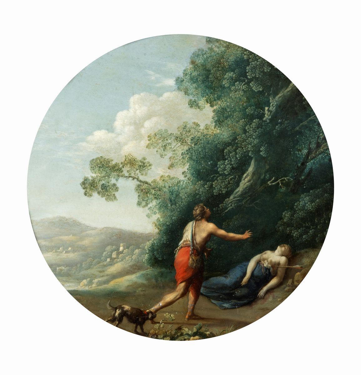 Artista Fiammingo Attivo a Roma, Fine Secolo XVI - Inizi Secolo XVII - Cefalo e Procri; e Pan e S...