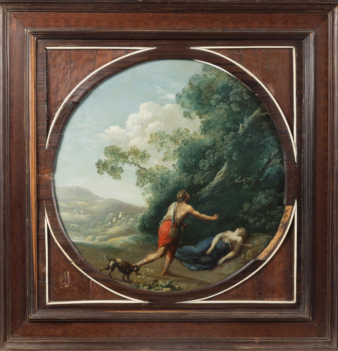 Artista Fiammingo Attivo a Roma, Fine Secolo XVI - Inizi Secolo XVII - Cefalo e Procri; e Pan e S...