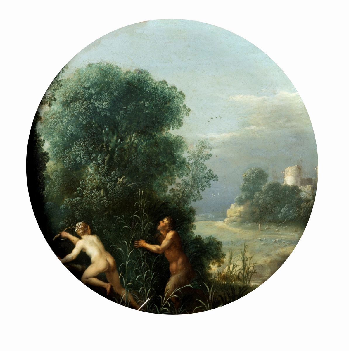Artista Fiammingo Attivo a Roma, Fine Secolo XVI - Inizi Secolo XVII - Cefalo e Procri; e Pan e S...