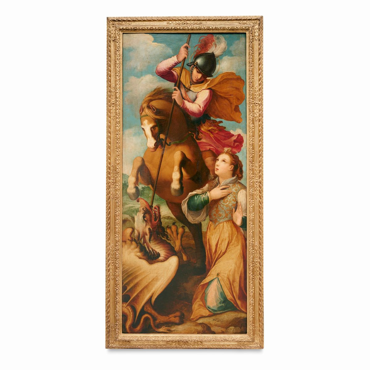 Scuola Veneta, Secolo XVI - San Giorgio e il Drago