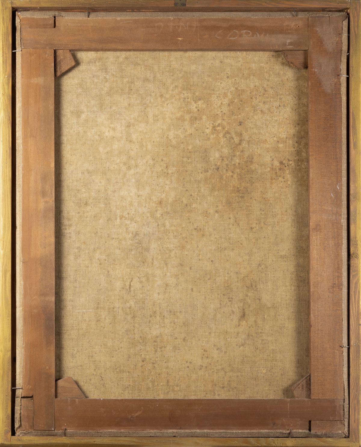 Scuola Italiana, Secolo XVII - Sacra Famiglia con San Giovannino, olio su tela