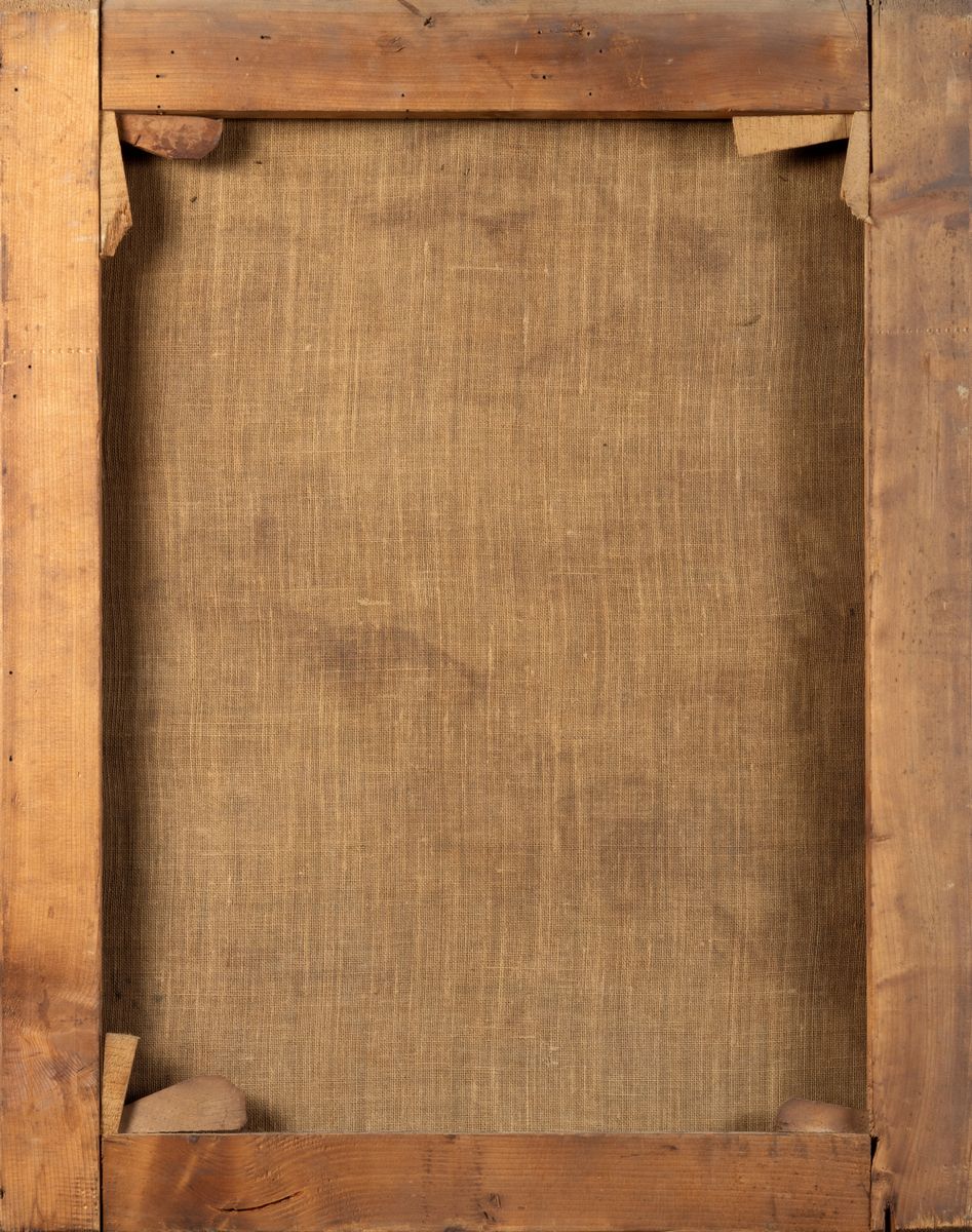 Scuola Italiana, Secolo XVII - Ritratto di Giovane Gentiluomo a Mezzobusto in Armatura