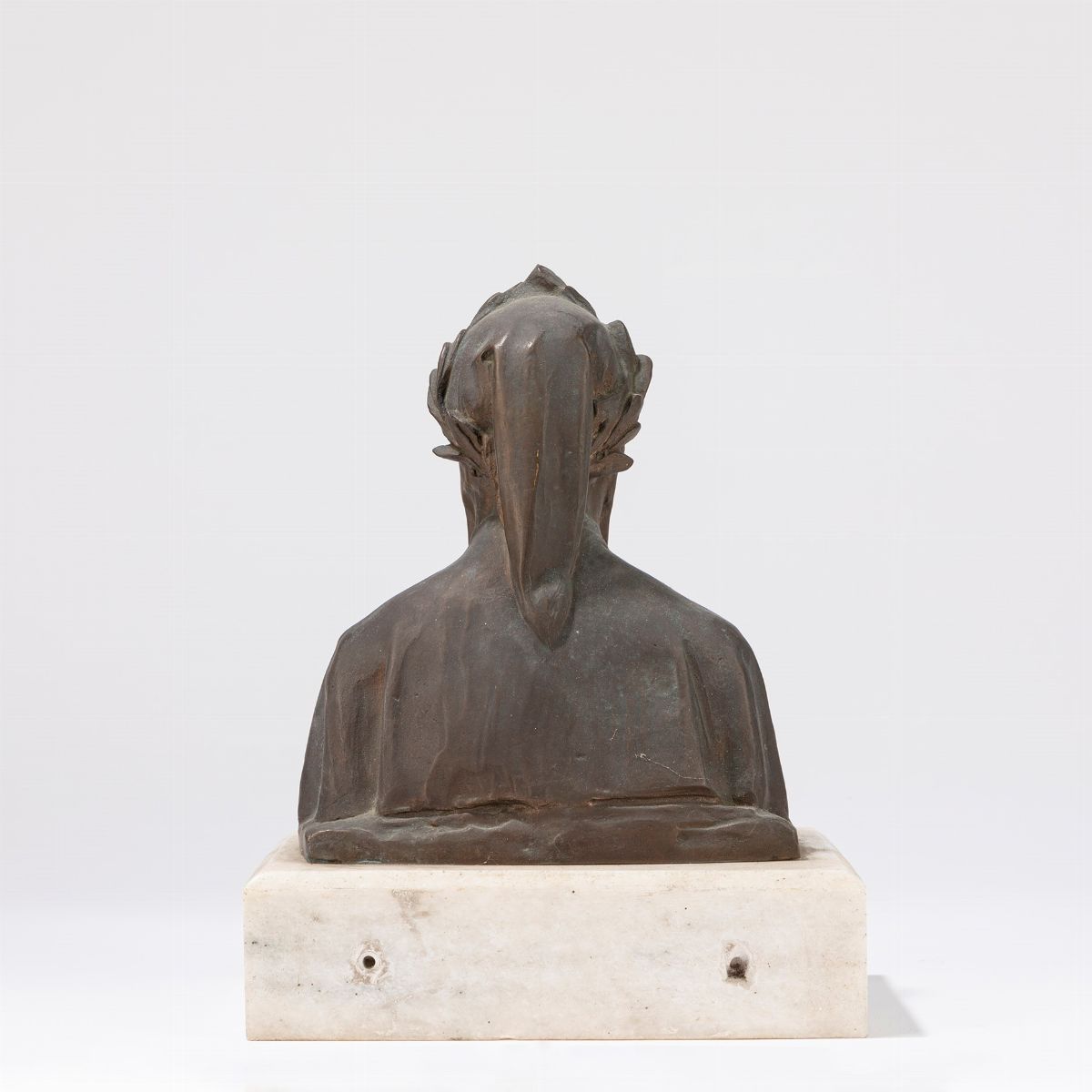 Maestro Italiano Attivo tra il Secolo XIX e XX - Busto di Dante Alighieri