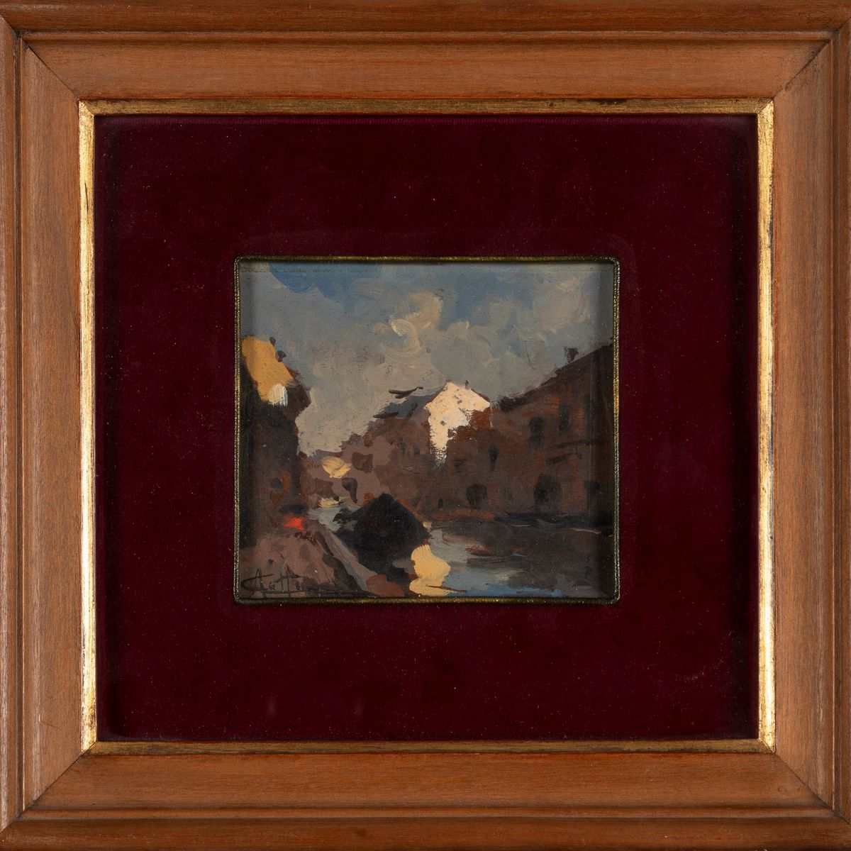 Achille Cattaneo - Naviglio