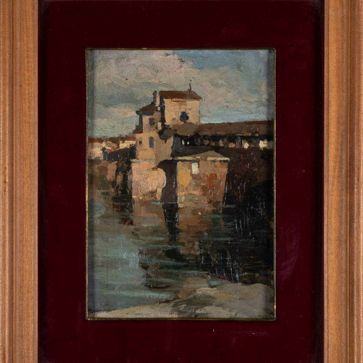 Scuola Lombarda, Secolo XIX - Ponte Coperto a Pavia