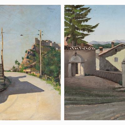 La Strada della Villa a Sestola; Montombraro, "il Cortile"