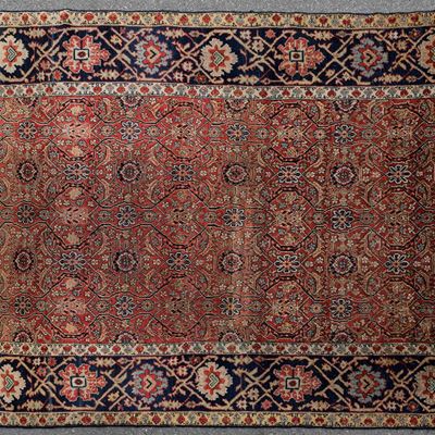 Tappeto persiano Varamin, prima metà del XX secolo, dimensioni 360 x 206 cm