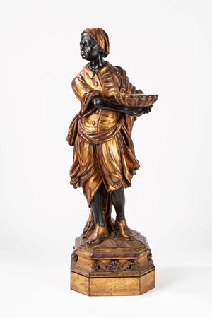  - Moro in legno. Seconda metà secolo XIX