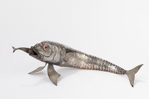  - Pesce snodabile in argento