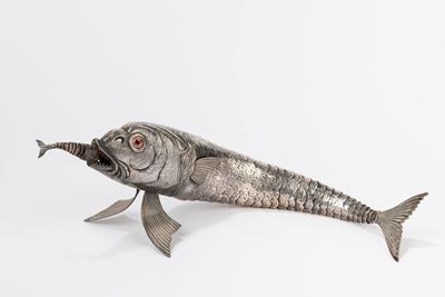 Pesce Snodabile in Argento