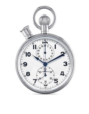 pocket watch rattrapante chronograph, 60s