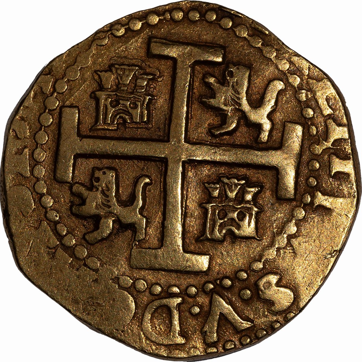 Perù, Filippo V di Spagna, 1700-1746 - Filippo V di Spagna, Doblone da 8 Escudos, Zecca di Lima, ...