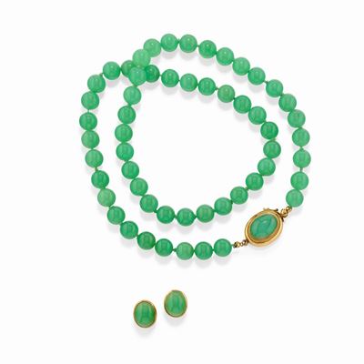 Demi Parure con Crisoprasio