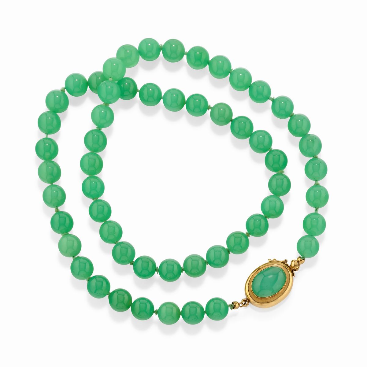 Demi Parure con Crisoprasio