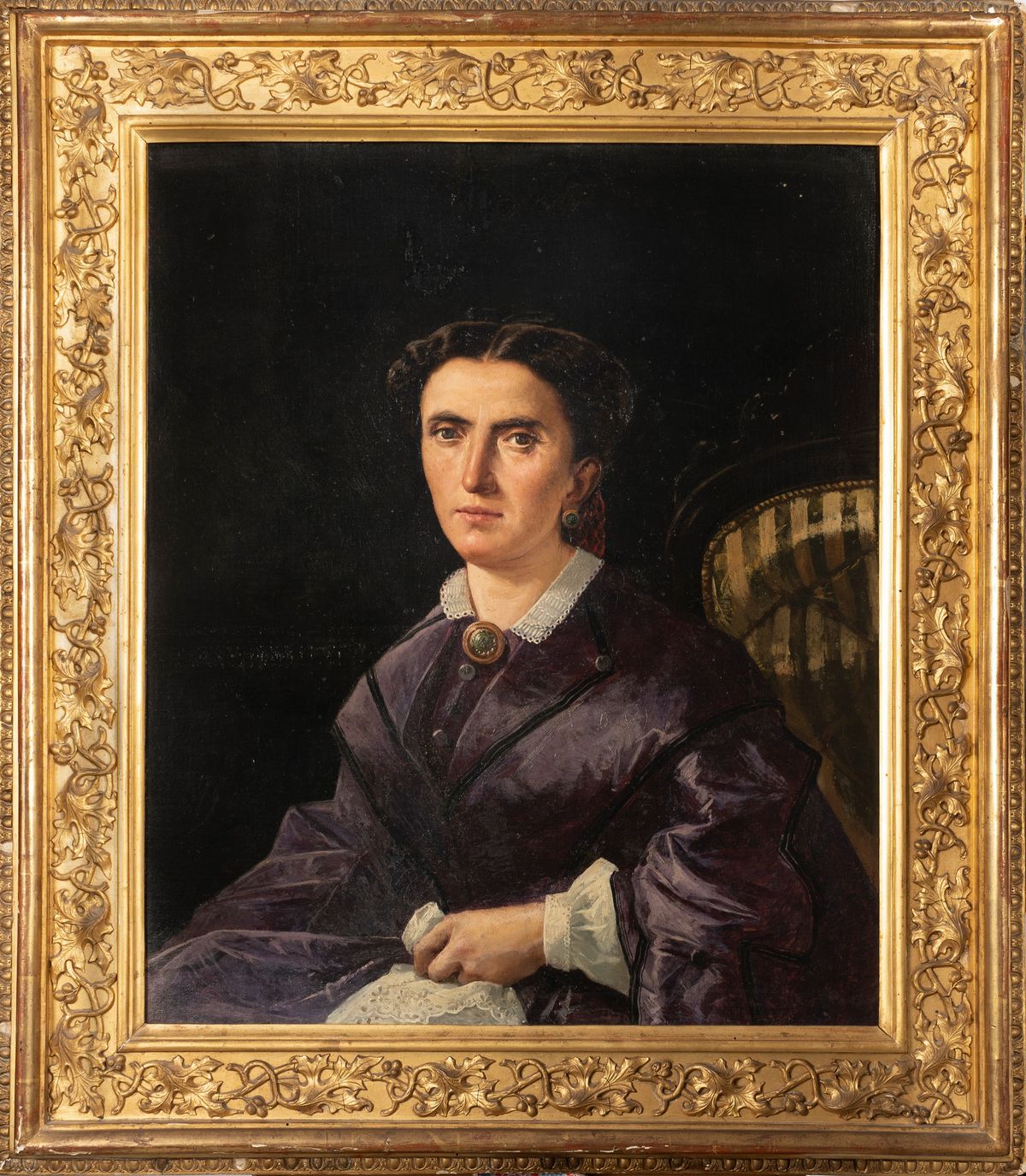 Scuola Italiana del XIX Secolo - Coppia di Ritratti