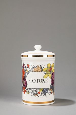 Fornasetti Piero - Barattolo con coperchio