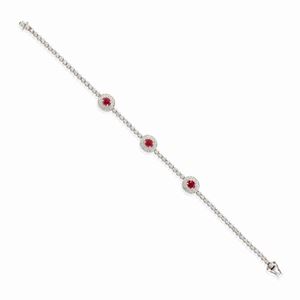 Bracciale con rubini