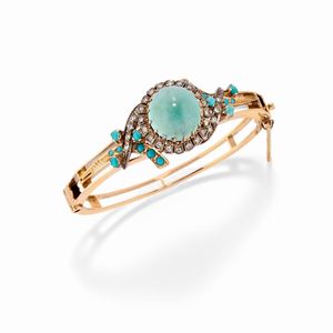 Bracciale con turchesi