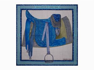 Grand foulard Selle D&#39;Officier en Grande Tenue