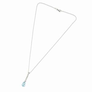Collana con acquamarina