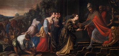 Incontro tra Salomone e la Regina di Saba