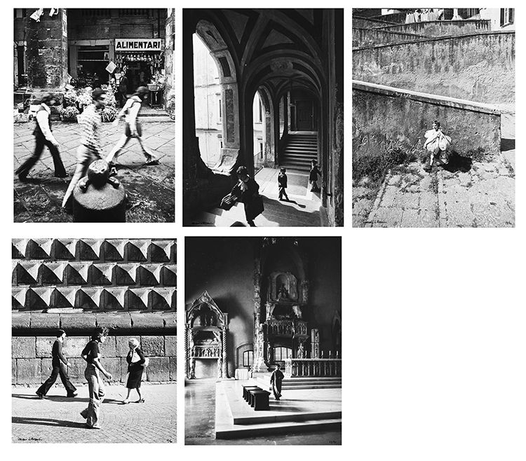 Luciano D'alessandro - Il ghetto barocco - Cartella contenente 5 stampe bianconero