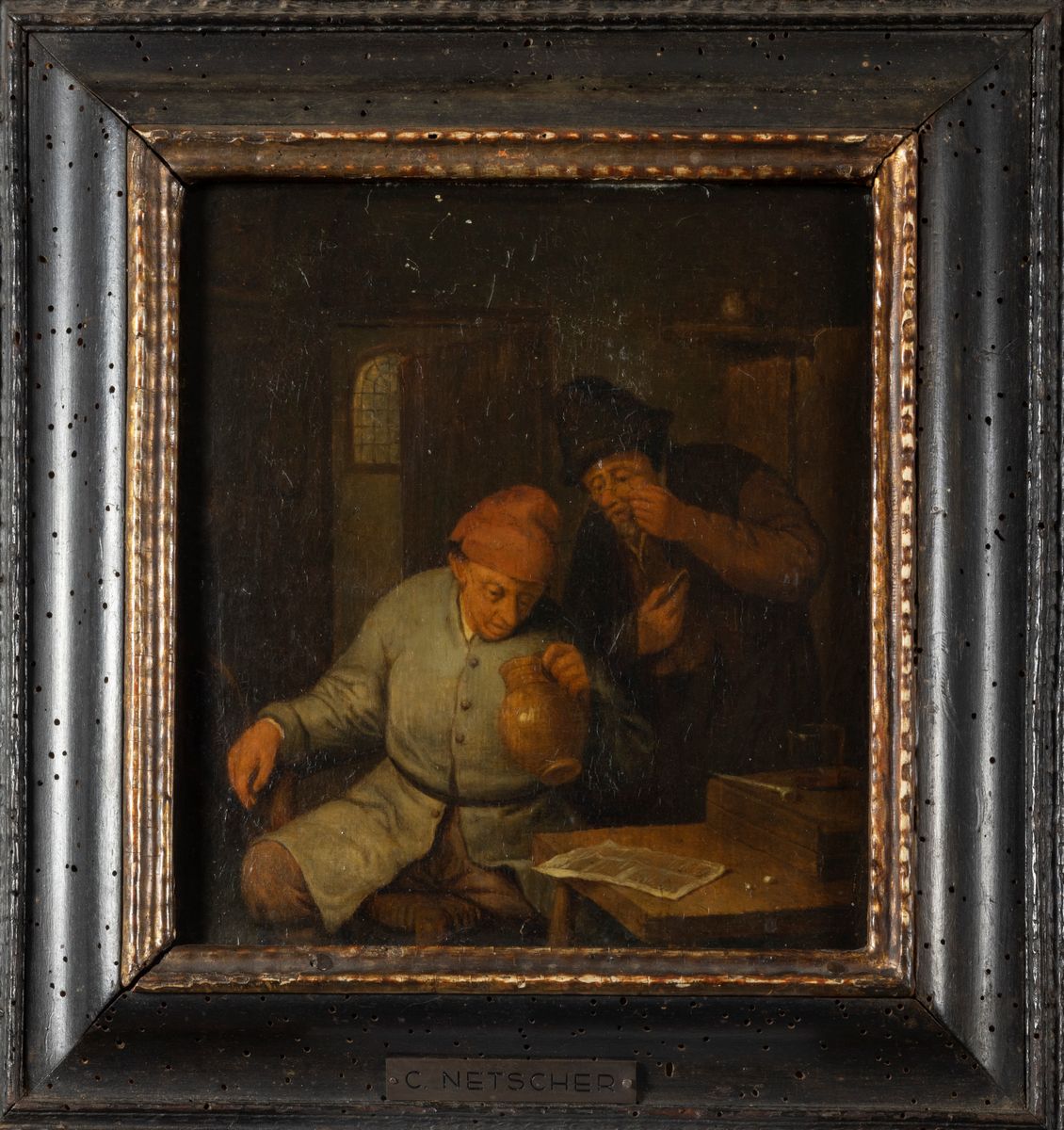 Scuola Fiamminga, Secolo XVIII - Scena D'interno