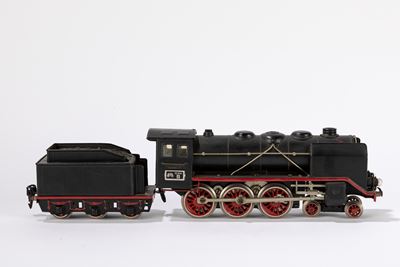 Locomotiva elettrica Marklin GR66, 3 assi con tender