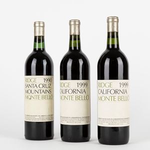 Ridge Vineyards Monte Bello 1990-1999 (3 BT)