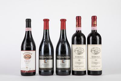 Barolo Fontanafredda, Lodali e Antologia (5 Bt)