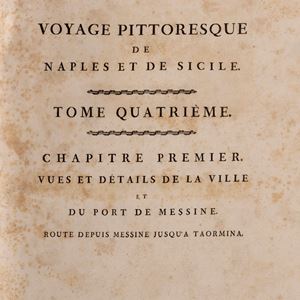 Saint - Non, Jean Claude Richard  - Voyage pittoresque de Naples et de Sicile (Tome Quatriéme)
