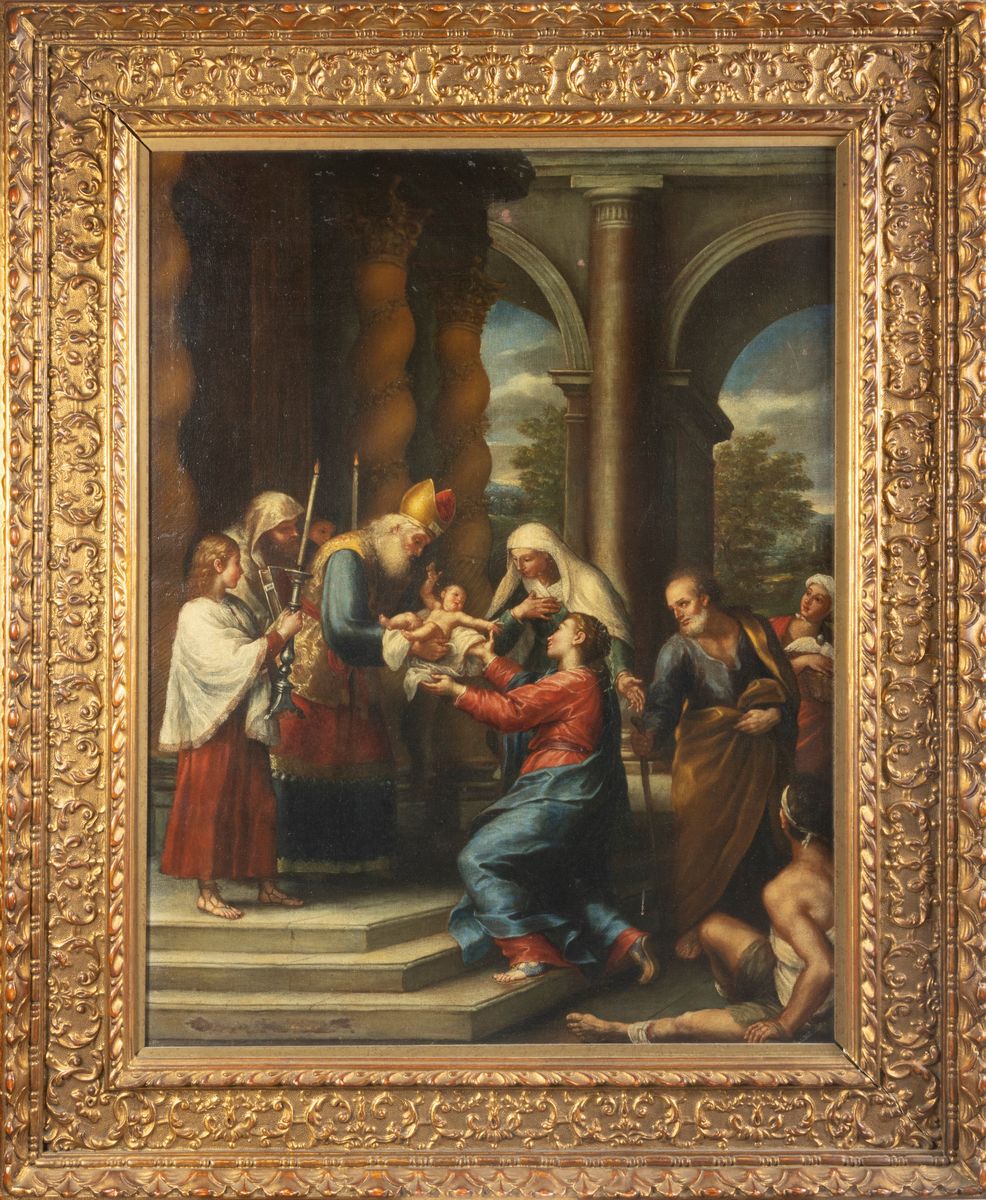 Scuola Emiliana, Secolo XVII - Presentazione di Gesù al Tempio