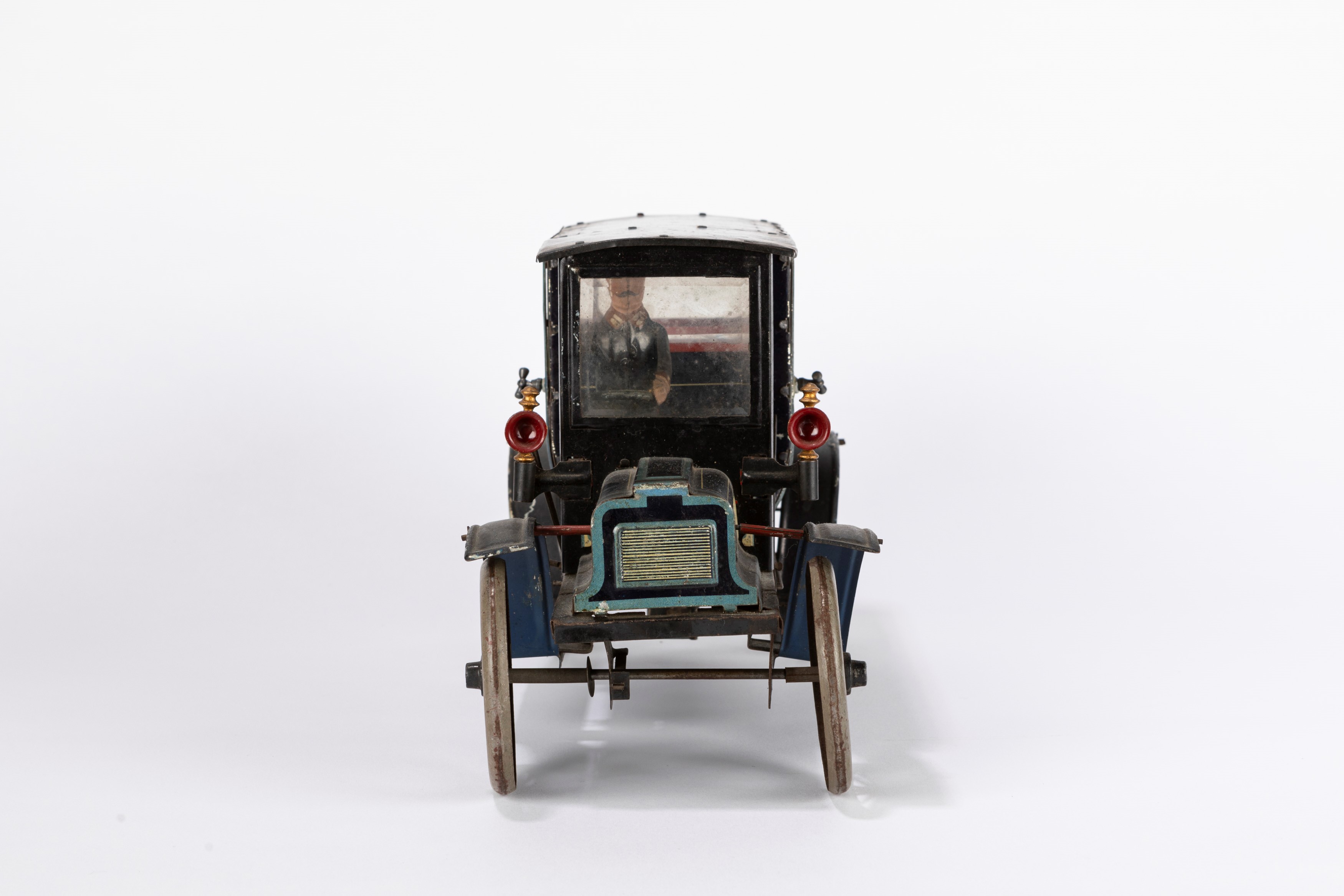 Carette - Auto modello Limousine, giocattolo in latta a molla, Germania, 1929