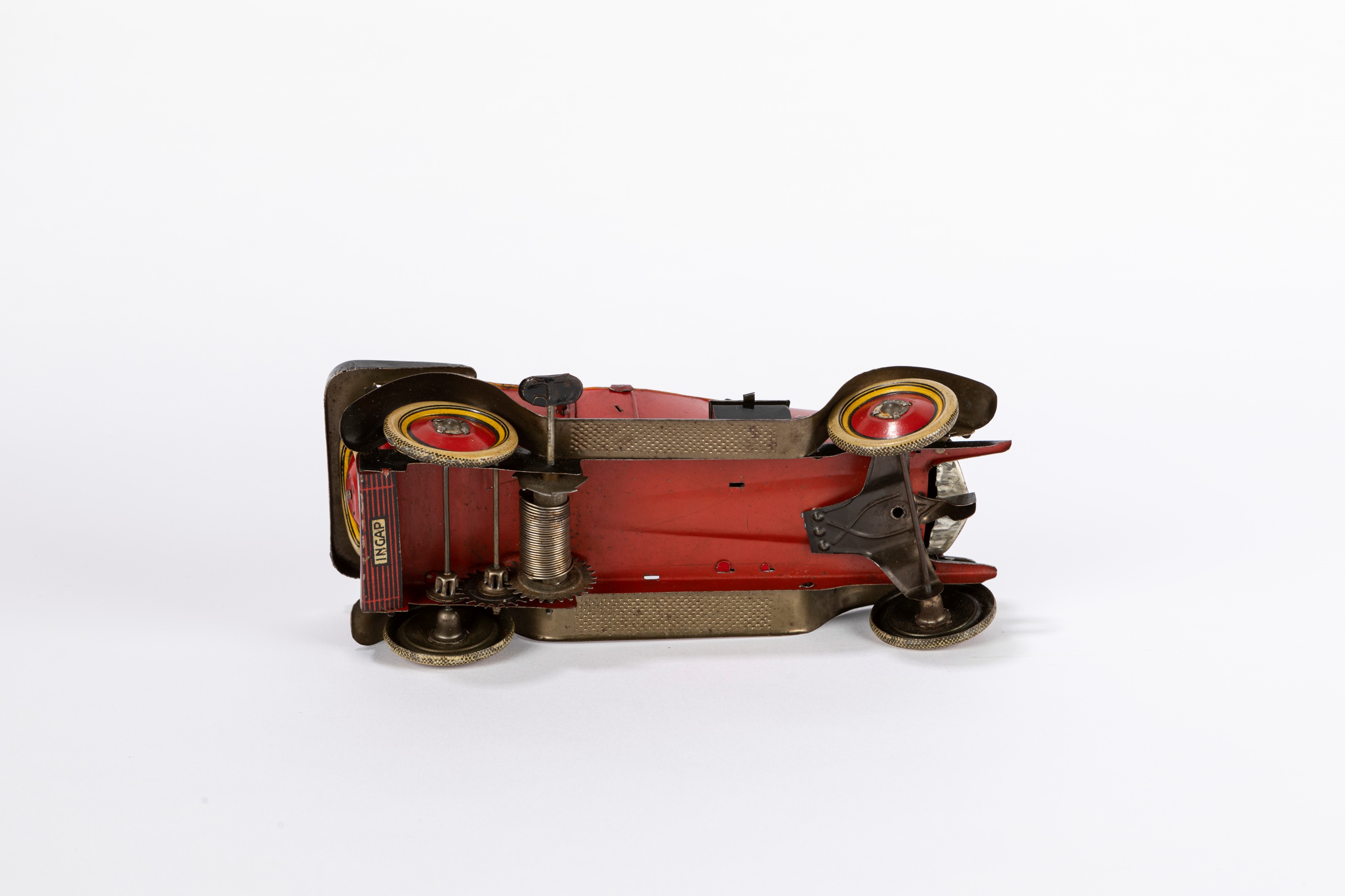 Ingap - Auto modello Torpedo, latta a molla, Germania, 1923