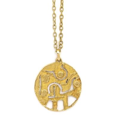 Pendente Rotondo con Collana