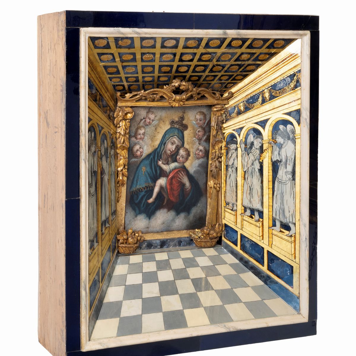Scuola Italiana, Secolo XVIII - Madonna con Bambino