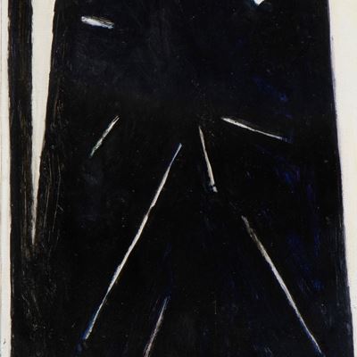 Meditazione zen, olio su tela, 1979