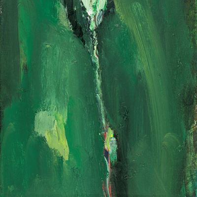 Giglio, olio su tela
