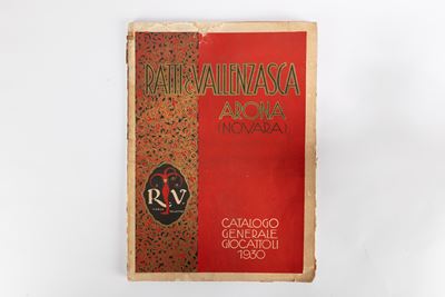 Ratti e Vallanzasca, Catalogo generale giocattoli, 1930