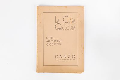 Catalogo 'La Casa Giocosa - Mobili Arredi e Giocattoli', Stampa MABO Milano