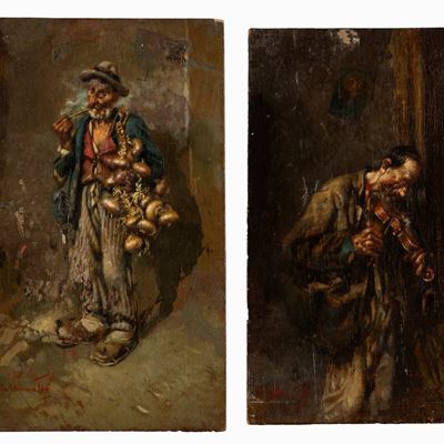 Venditore di Cipolle; Violinista Girovago