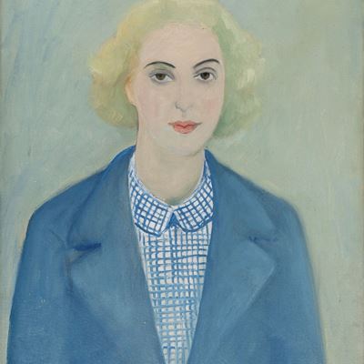 Figura, olio su tela